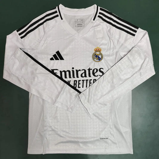 Real Madrid Home Fan Version Full Sleeves 24/25