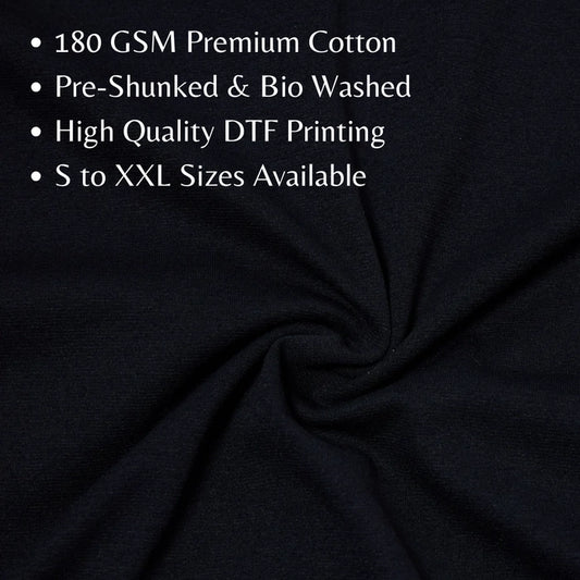 Cristiano Ronaldo CR7 - Black Cotton T-shirt